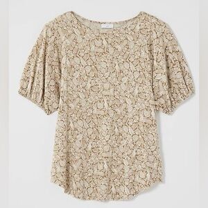 J. Jill Tropical Birds Top